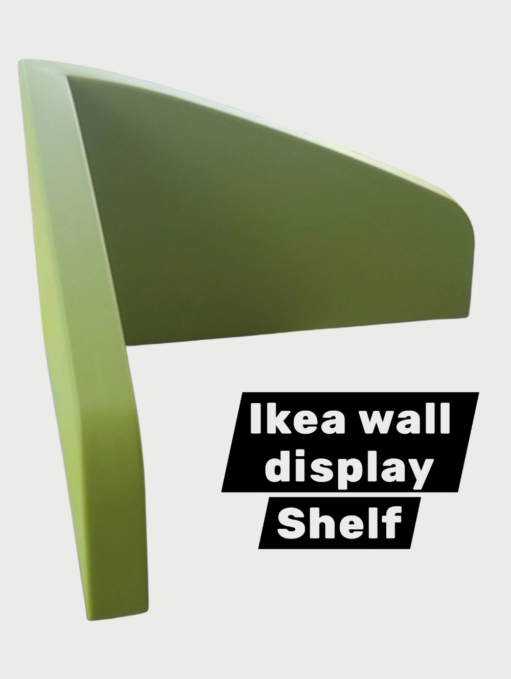 One IKEA Mammut Green book shelf plastic type